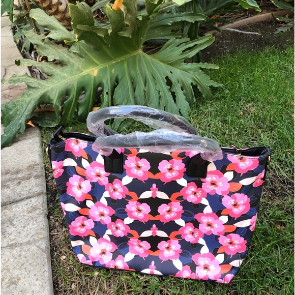 TRINA TURK FLORAL TOTE BAG - Picture 11 of 11